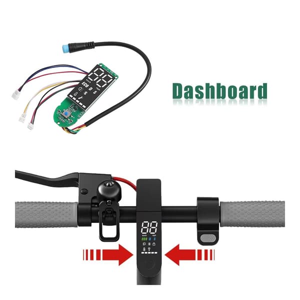 Xiaomi M365 Pro 1S Pro 2 Elscooter Instrumentpanel Bluetooth Display Kretskort Delar