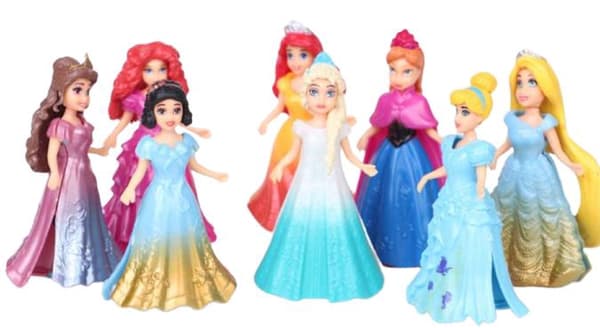 8 Frozen Figurer