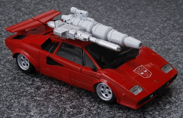 Transformers Masterpiece MP-12 Sideswipe G1 Action Figur - Samlerobjekt Robot Legetøjsgave