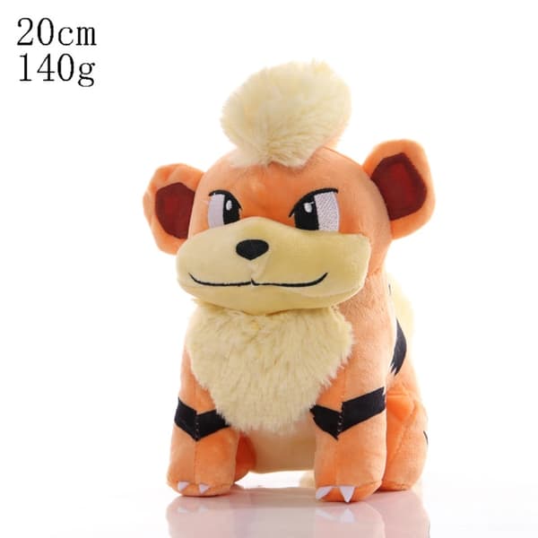 Blød Pikachu, Pichu, Charmander, Bulbasaur, Squirtle, Psyduck, Eevee Plyslegetøj - søde udstoppede dyr