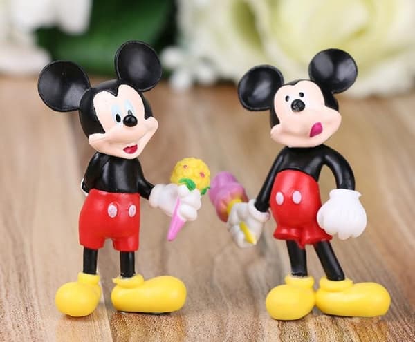 Disney 6pcs / set 7cm Mickey