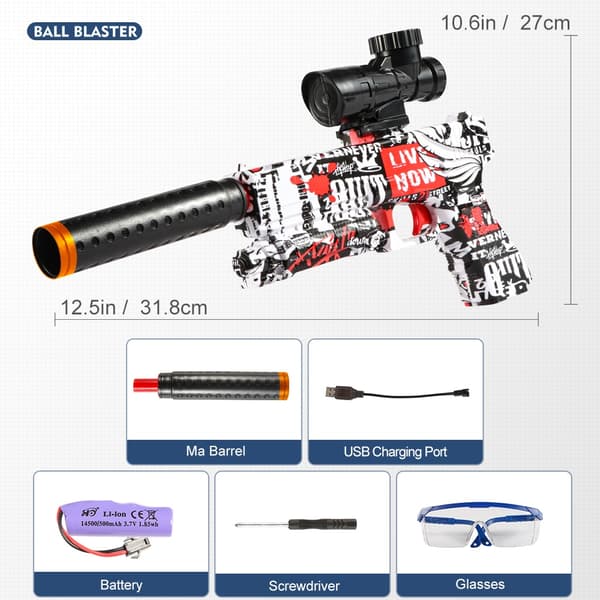 M416 Electric Blaster -leluasesarja ulkoleikkiin – erittäin tarkka ammunta