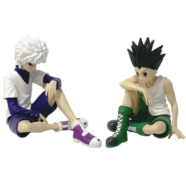 Hunter x Hunter Killua Zoldyck Action Figur - PVC Nuddelprop Statue til bilpynt