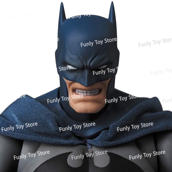 Mafex 105 Batman Hush Action Figur - blå og sorte versioner - DC Anime samlerobjekt legetøjsgave