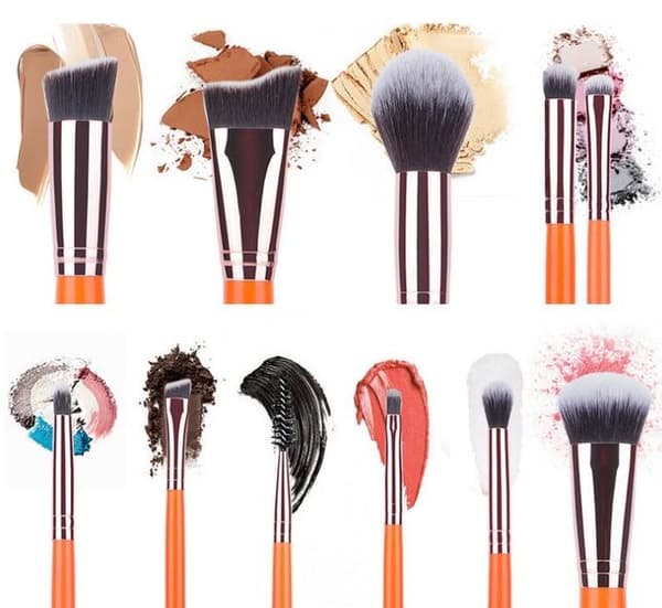 15 professionelle makeupbørster