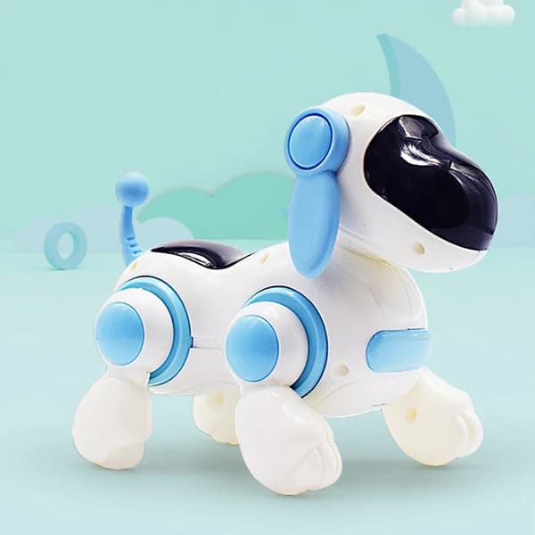 Interactive Bionic Robot Hundleksak för barn - Krypande, ljus & musik, perfekt present!