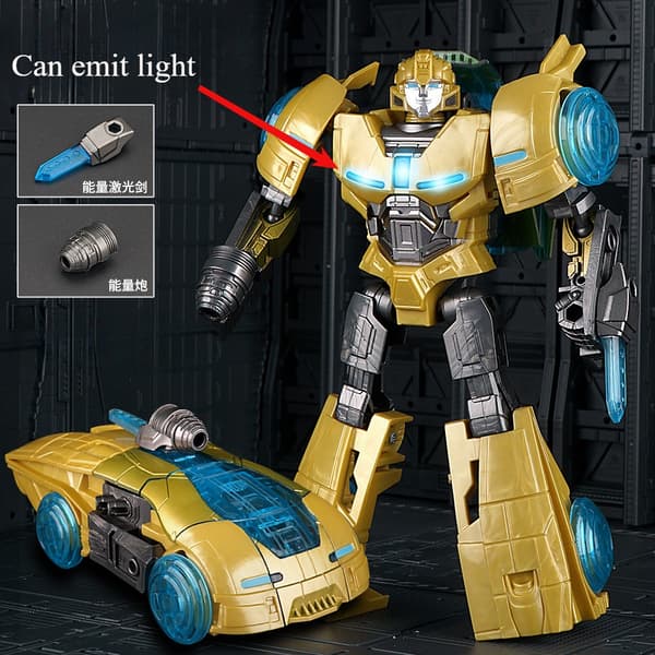 Transformers One Megatank OP Commander Bee Action Figur - Robotlegetøj til samlere