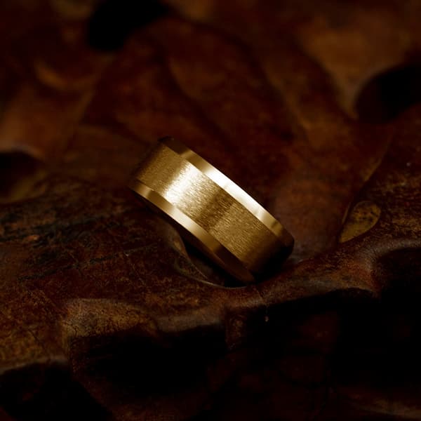 Ring Mænd 2023 Mode Titanium Stål Sort Klassisk Ring Til Mænd Bryllup Bands Mandlige smykker