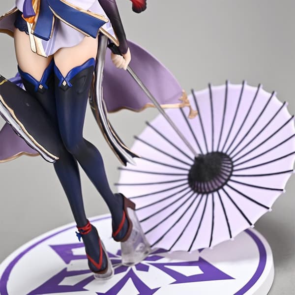 22 cm Genshin Impact Beelzebul figur - vacker flickdocka leksak för samling och prydnadsföremål