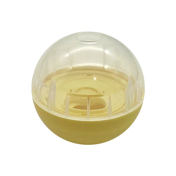 IQ Treat Ball Hundegodbidsdispenser Legetøjsbold Interaktiv Hundelegetøj - 10 cm Hundefoderstimulering, Langsom Foder