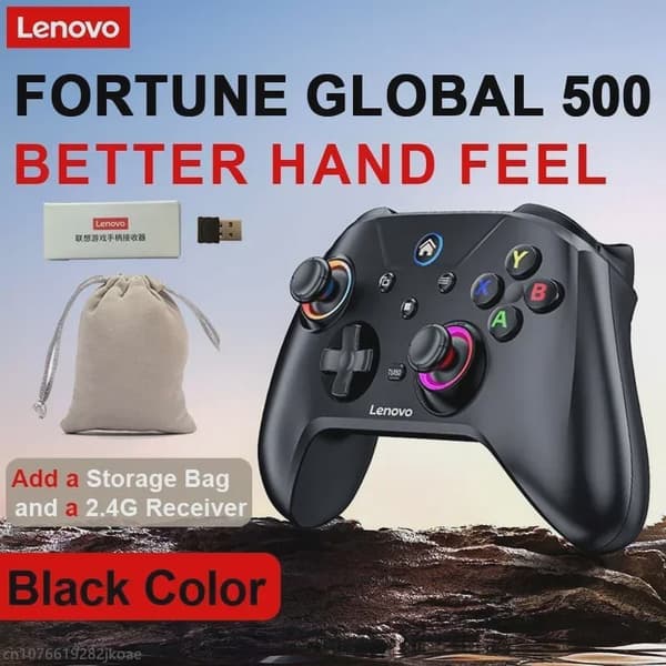 Ny Lenovo S02 trådløs controller Bluetooth-gamepad til Nintendo Switch, PC, Android TV, IOS PC-joysticks med seks akser og dobbelt vibration