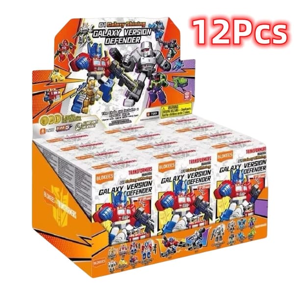 Mini Transformer Action Figuurit 5,5 cm - Optimus Prime, Bumblebee, Megatron, Thundercracker Lelut