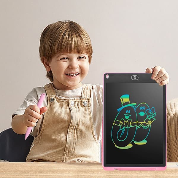 6,5" LCD-kirjoitustabletti - Opetuspiirustustaulu lapsille, Magic Blackboard -lelulahja