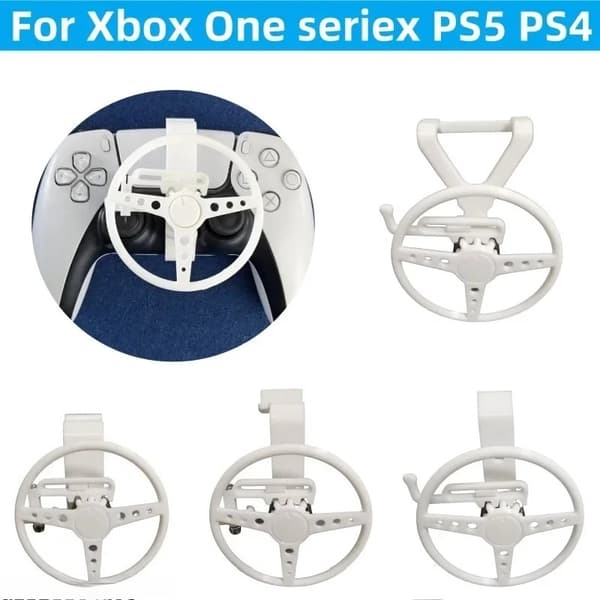Ratbeslag til PS5/PS4/Xbox-controllere Spilcontroller Bilstik Adapter til racerrat Gamingtilbehør