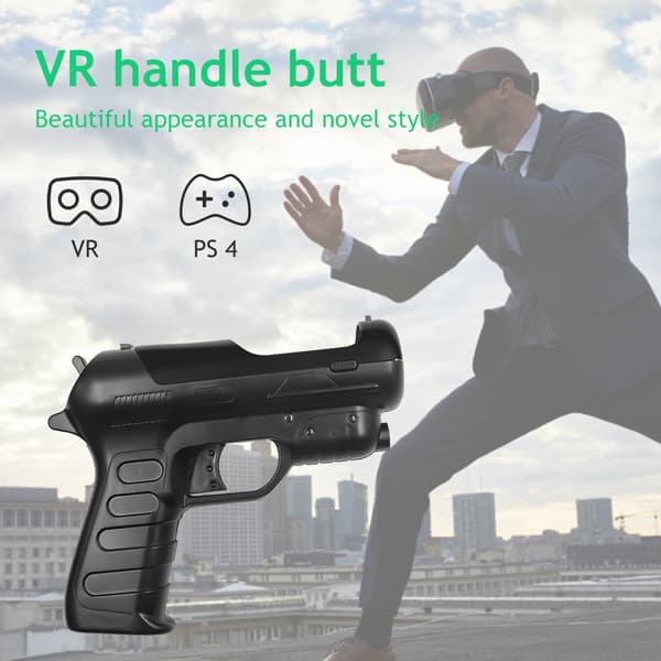 2 stk. skydespilstilbehør hule VR-gamingjoysticktilbehør til PS4