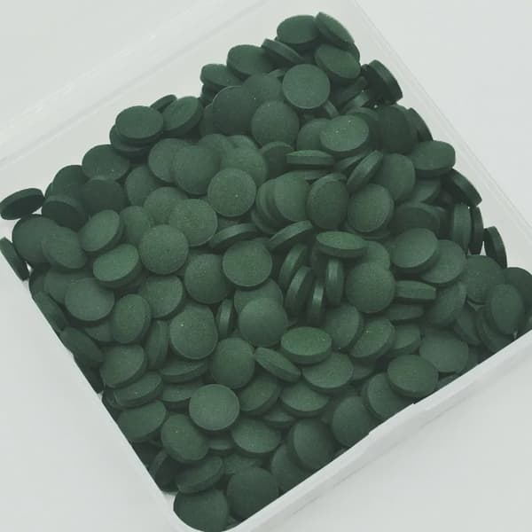 100/500 st Spirulina tabletter berikande favoritfoder fisk kristall röd räka djurfoder