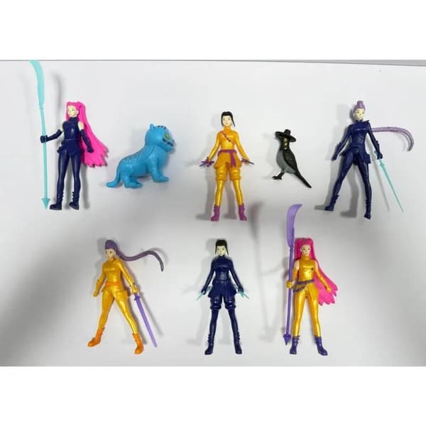 Anime Kpop Demon Hunter Figurmodellleksak - Spelbordsdekor och samlarpresent för barn