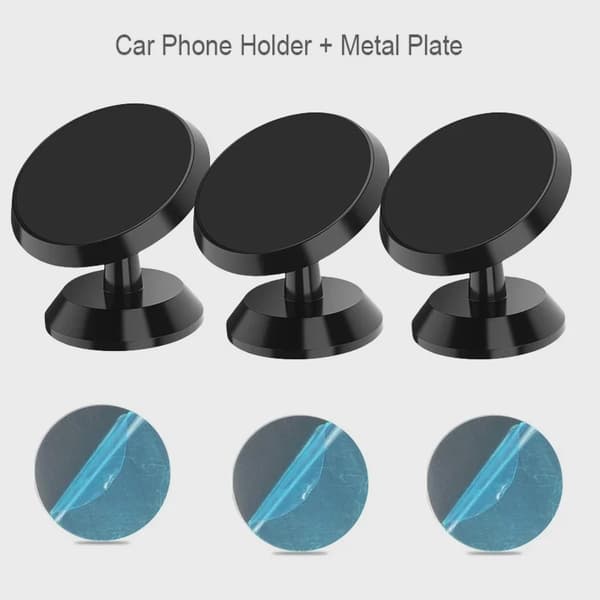 Magnetisk Bilholder Universal Stativ til iPhone Xiaomi Huawei Samsung Dashboardmontering