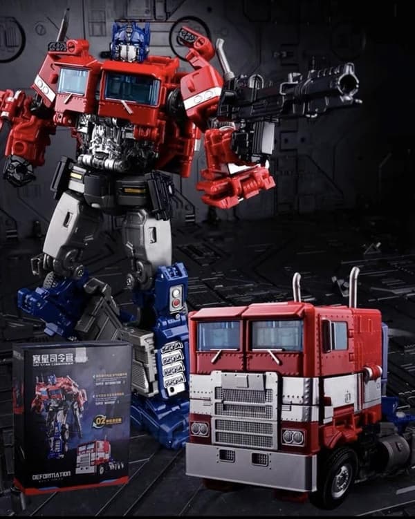 OP Commander SS38 Transforming Robot Action Figur - Deformeret bilmodellegetøj til børn