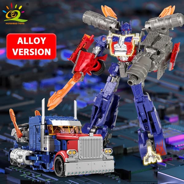 Transforming Robot Car Legetøj - 2-i-1 Mecha Warrior Action Figur til børn - Legering og plastikmodel