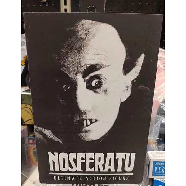 NECA Ultimate Count Orlok Nosferatu Black & White Horror Action Figure - Perfekt present!
