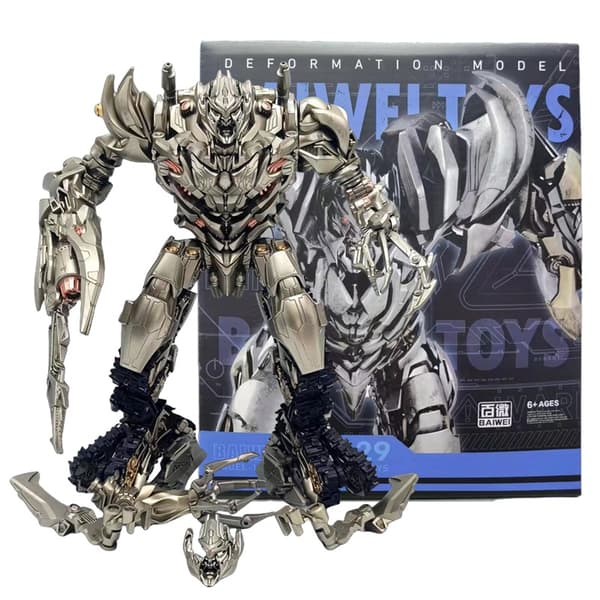 TW1029 Megatank Galvatron Action Figur - Transformerende robotmodel til børn, Anime samlergave
