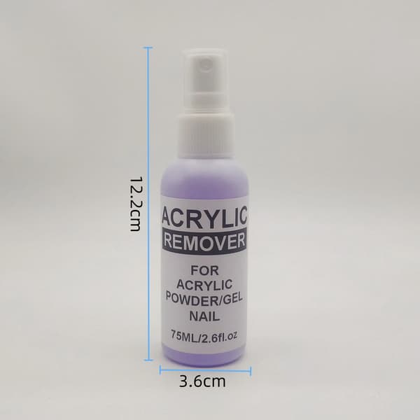 75 ml akrylfjerner til fjernelse af neglelak og gel