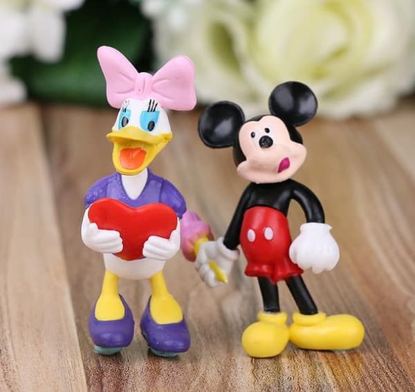 Disney 6pcs / set 7cm Mickey