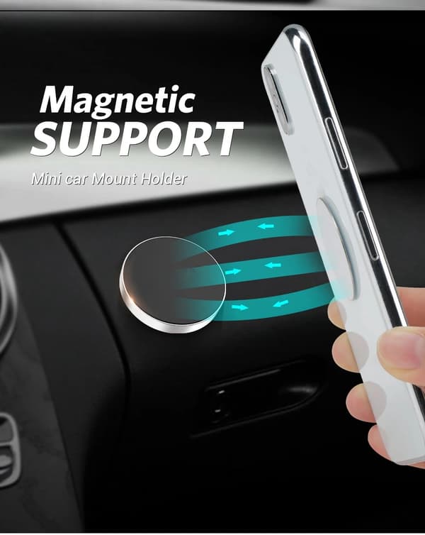 Magnetisk Bilholder Universal Stativ til iPhone Xiaomi Huawei Samsung Dashboardmontering