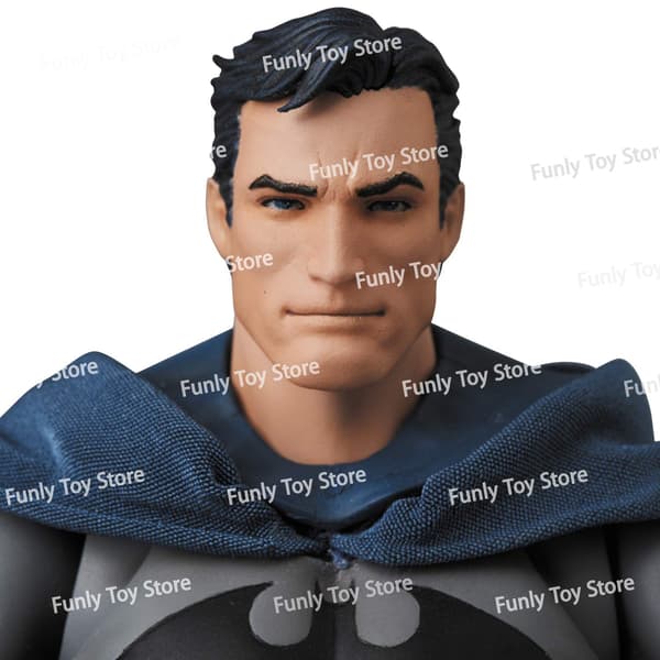 Mafex 105 Batman Hush Action Figur - blå og sorte versioner - DC Anime samlerobjekt legetøjsgave