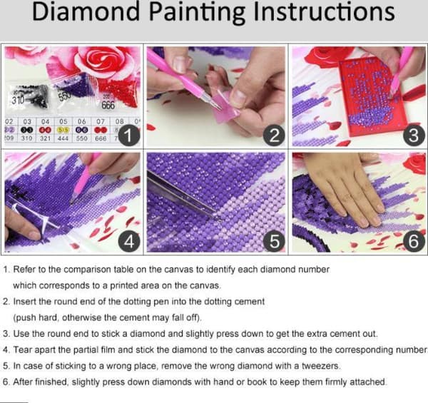 5D Diamond Painting Glas- 4 modell