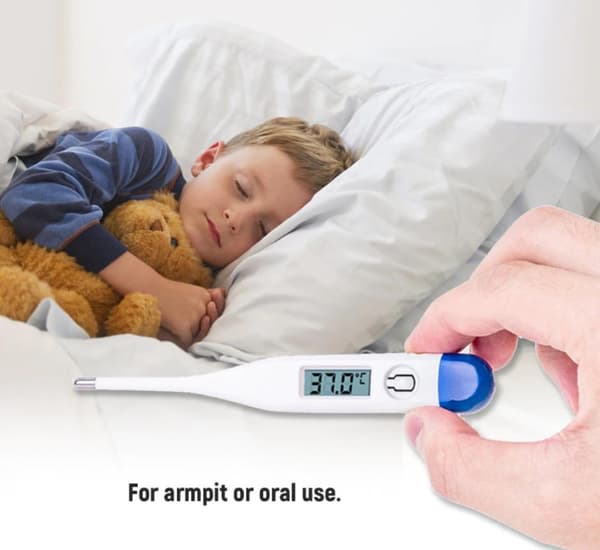 Digital febertermometer med LCD-skärm-Febertermometer certifikat