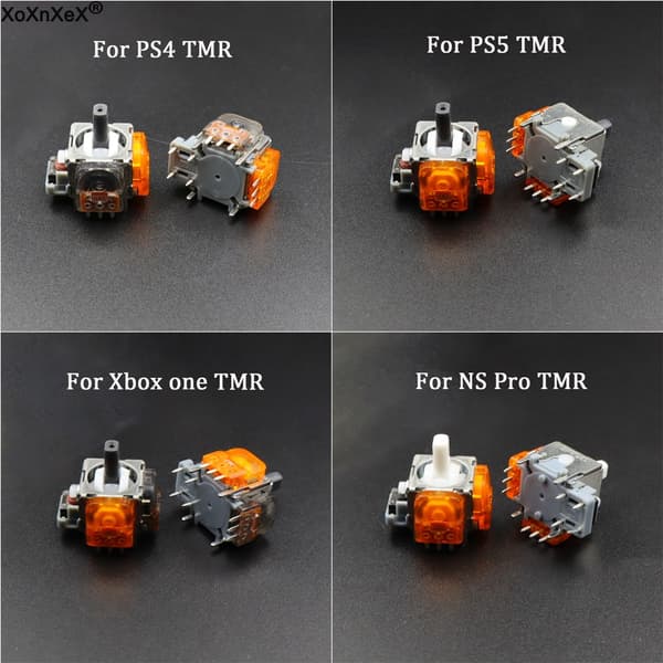 2 stk./5 stk. TMR elektromagnetisk joystick til PS5 gamepad 3D analog stick sensormodul til PS4 til Xbox One controller