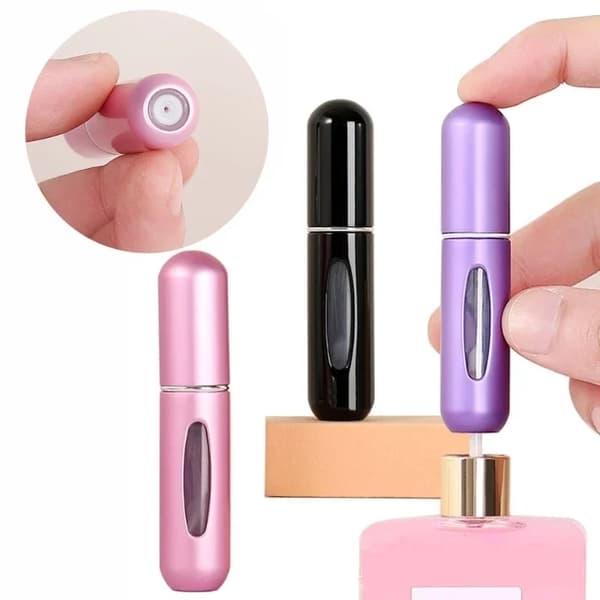 Mini uudelleentäytettävä hajustesuihkepullo 5 ml/8 ml matkakoko