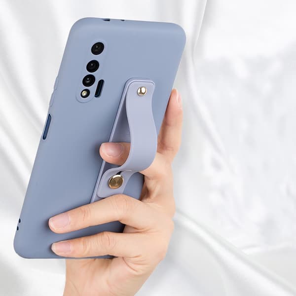Universal håndledsrem med fingergreb til telefonholder til iPhone Xiaomi mobiltelefoner