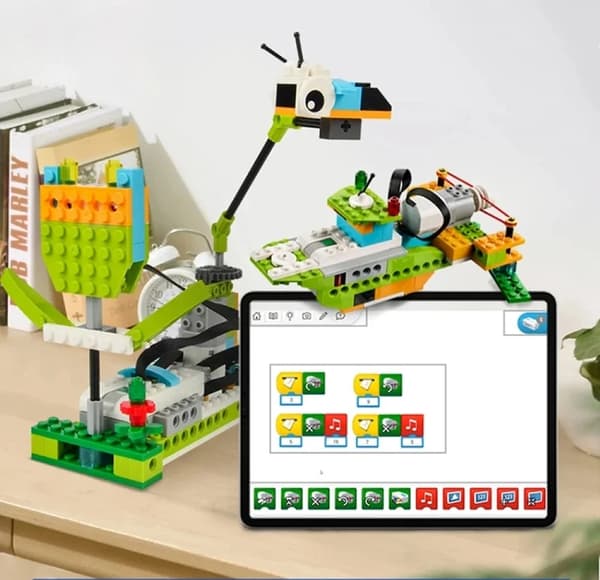 WeDo 2.0 Core Set - Pedagogiska DIY-robotbyggstenar för barn - STEAM Learning Toy