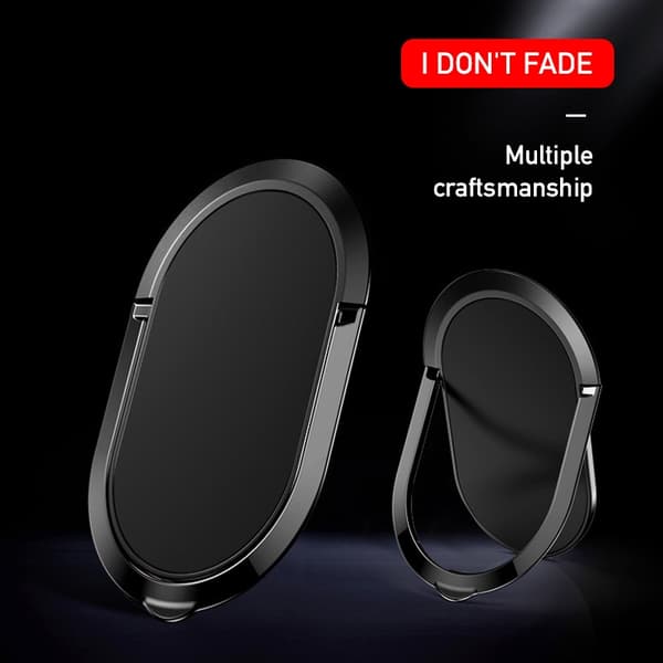 Universal Magnetisk Fingerring Telefonholder Stativ Bilmontering til iPhone Smartphone