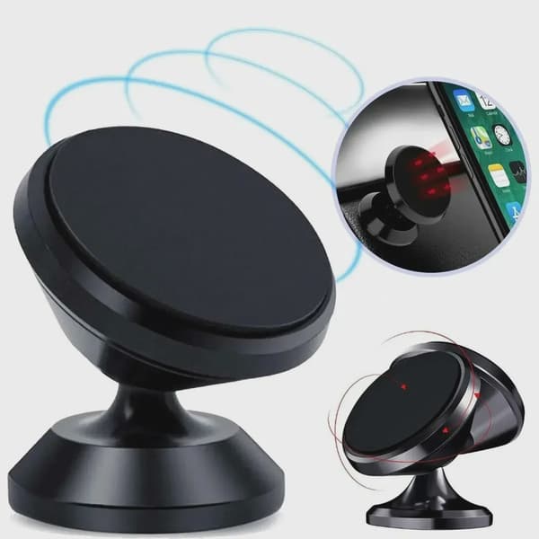 Magnetisk Bilholder Universal Stativ til iPhone Xiaomi Huawei Samsung Dashboardmontering