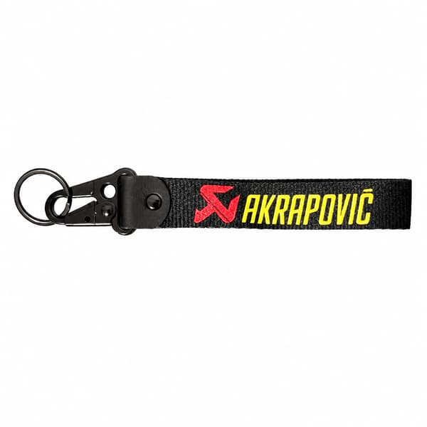 Akrapovic-avaimenperän moottoripyörän tarra-emblem-logo
