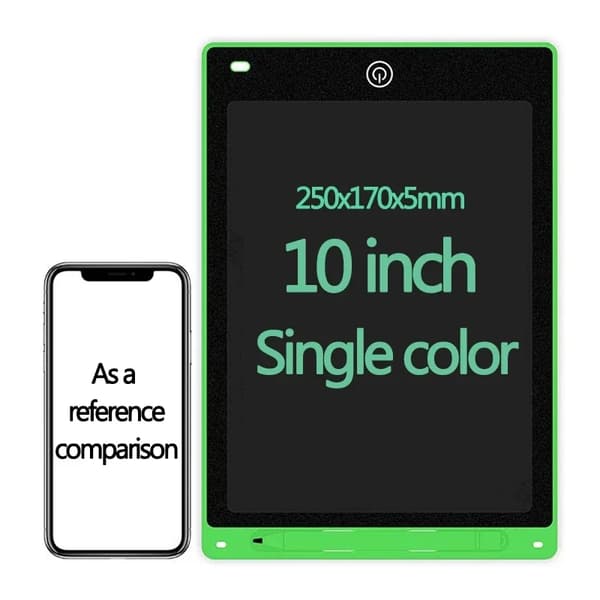 10" LCD-kirjoitustaulu lapsille - taikapiirustustaulu, luonnoslehtiö, graffititaulu -lahja