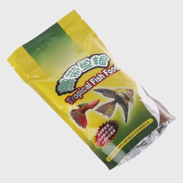 Akvarium Tropiskt fiskfoder Småfiskfoder Spannmål 88g Läckert foder Speciellt för Guppy Lanternfisk 1 Påse