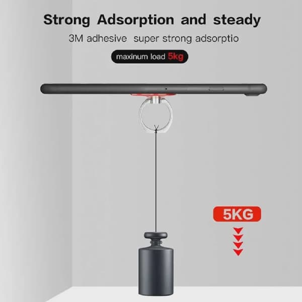 360° roterbar foldbar universal telefonholder fingerringstativ til iPhone Xiaomi tablet