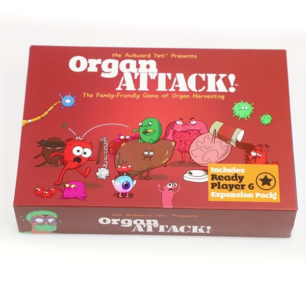 Organ attack! Bordsspel - Pop Bunny Brädspel