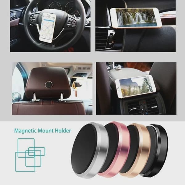 Magnetisk Bilholder Universal Dashboard Mount til iPhone Xiaomi Huawei Samsung