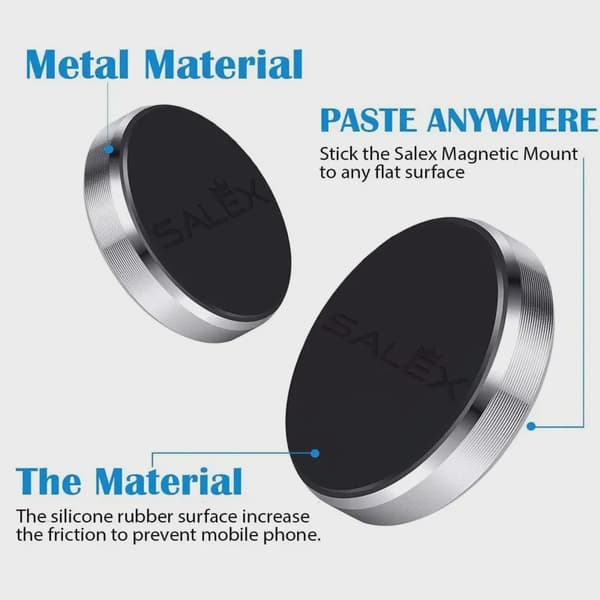 Magnetisk Bilholder Universal Dashboard Mount til iPhone Xiaomi Huawei Samsung