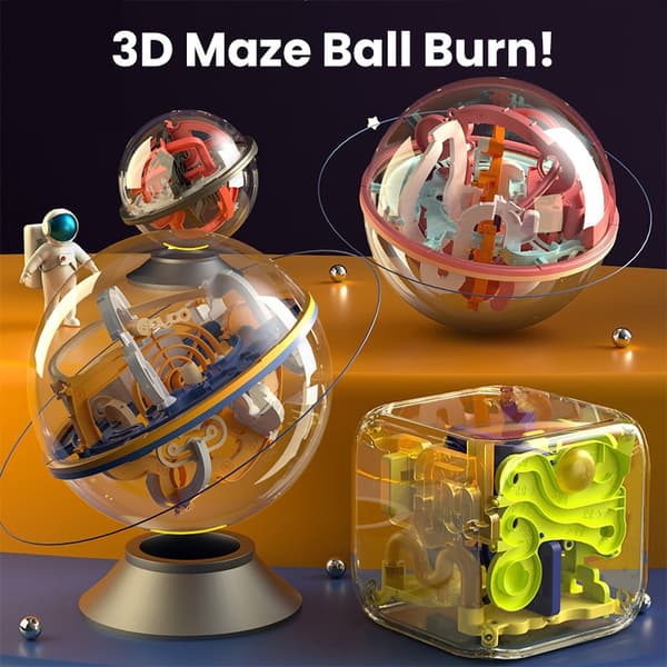 3D-pulmapallo labyrinttilelu lasten haaste-estepeli.