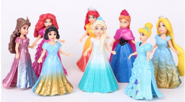 8 Frozen Figurer