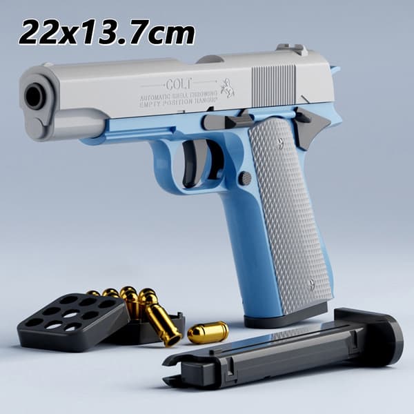 3D-printet Gravity Legetøjspistol-model - M1911 & Desert Eagle Design til fidgeting og stresslindring