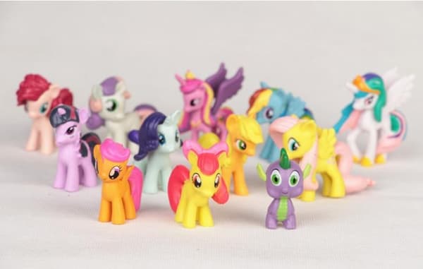 12 My Little Pony Figures