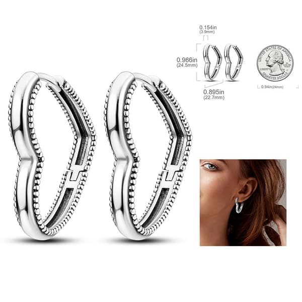 925 Sølv Hoop Øreringe Til Kvinde Pendientes Zirkon Hjerteform Stjerne Eardrop Originale Øreringe Modesmykker